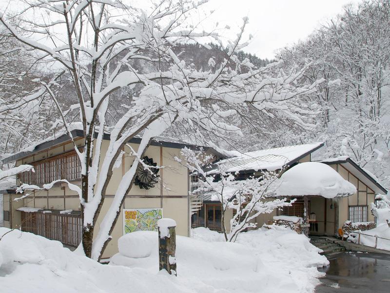 Lamp No Yado Aoni Onsen Hotel Hirakawa ภายนอก รูปภาพ