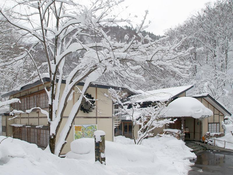 Lamp No Yado Aoni Onsen Hotel Hirakawa ภายนอก รูปภาพ